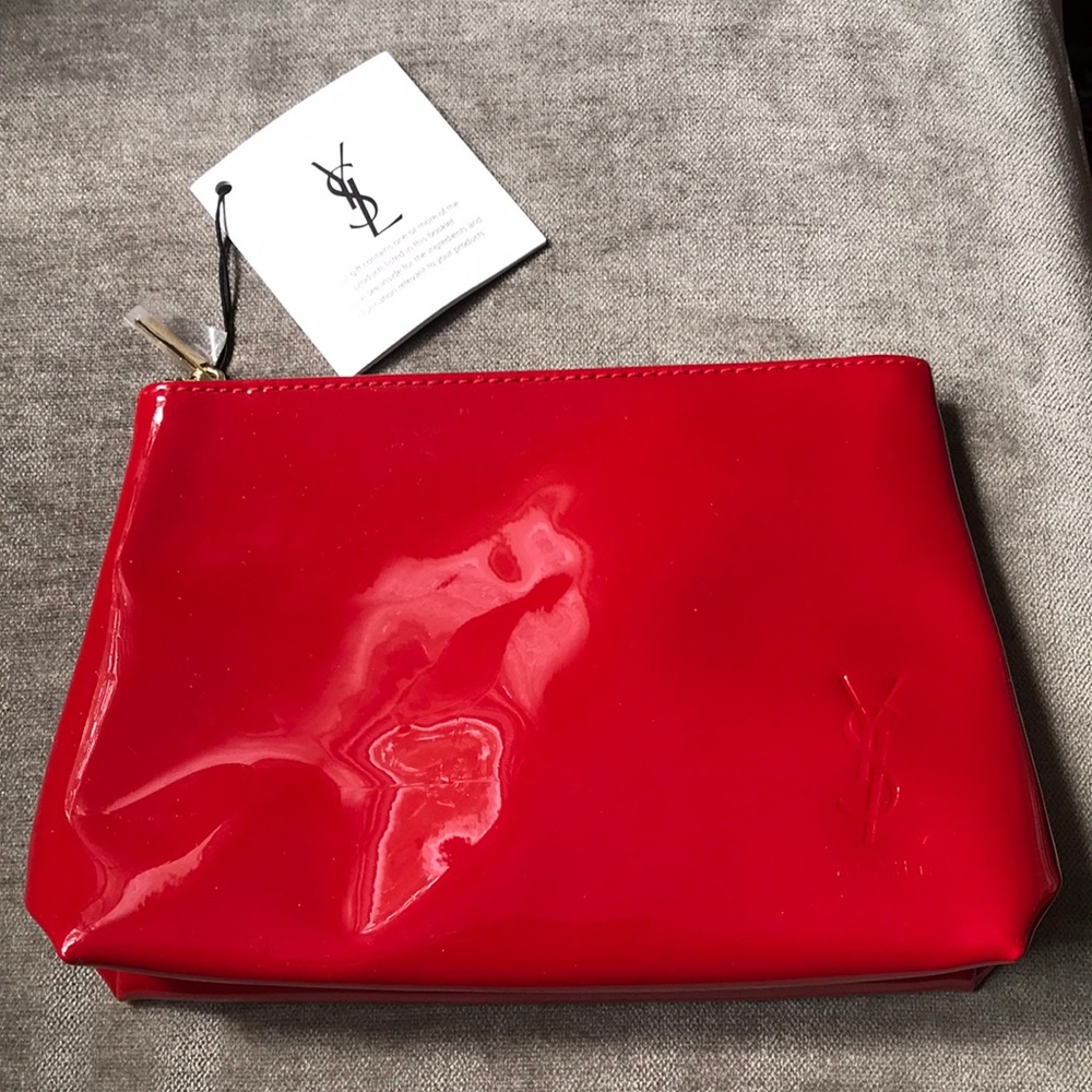 COPY - NWT Yves Saint Laurent cosmetics bag